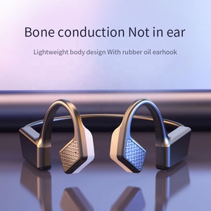colgando tipo oído no-en-oído impermeable de deportes auriculares Bluetooth <span class=keywords><strong>5</strong></span>,0 conducción ósea auriculares Bluetooth - Product Image 2