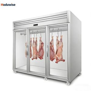 Réfrigérateur à viande commercial en acier inoxydable Hoduwise avec porte vitrée pour <span class=keywords><strong>l</strong></span>'affichage en supermarché - Product Image 5