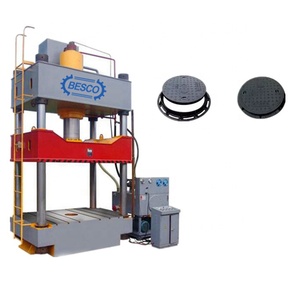 Bốn cột máy ép thủy lực Y32-400T 500t đấm Máy ép bốn cột ép thủy lực - Product Image 2