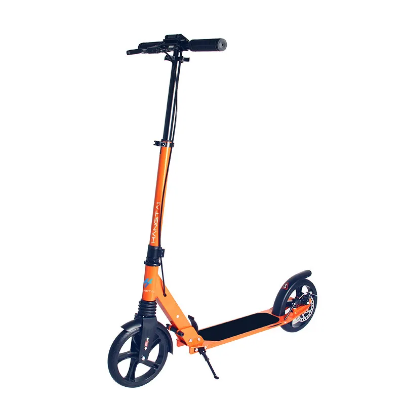 Neuzugang Erwachsenen-Scooter Fuß-Scooter einstellbarer Kick-Scooter Dreirad Erwachsene für Unterhaltung
