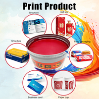 Encre offset rouge à séchage rapide Yi Dinghong SG-3 pour presses haute vitesse, couleur longue durée