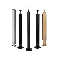 Prix des accessoires de balustrade en verre pour balcon extérieur, garde-corps