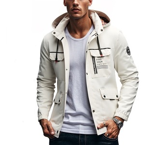 Chaqueta Cortavientos <span class=keywords><strong>para</strong></span> Hombre, Traje de Montañismo <span class=keywords><strong>con</strong></span> Capucha, Delgado, Impermeable y Cortavientos, Chaqueta Cortavientos <span class=keywords><strong>para</strong></span> Hombre - Product Image 3