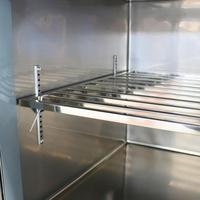 Équipement pour hôtels et restaurants, refroidisseur sous comptoir en acier inoxydable, commercial, 2 portes, table de travail, réfrigérateur de comptoir