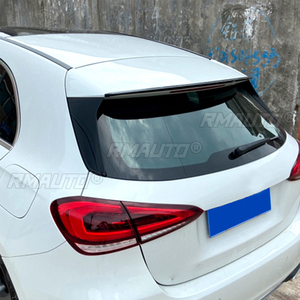สปอยเลอร์หลังคา ปีกหลัง ดิฟฟิวเซอร์ ครอบฝากระโปรงท้าย สำหรับ Mercedes-Benz A-Class W177 A180 A35 A45 AMG 2019-2021 Hatchback - Product Image 6