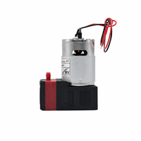 Pompa Diafragma Mikro 4.0L 7W 24V DC Motor Sikat Karbon Pompa Tinta Udara untuk Printer DTF Solvent