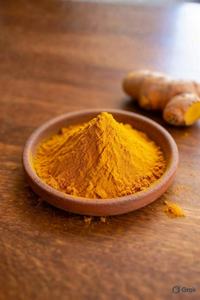 Cúrcuma en Polvo Pura, Especia Natural, Haldi Molido Fino, Ingrediente de Cocina de Primera Calidad, Uso Diario en la Cocina - Product Image 2