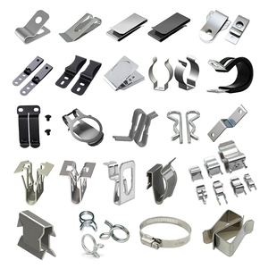 Entrega <span class=keywords><strong>r</strong></span>ápida personalizada de metal de acero inoxidable de alta calidad <span class=keywords><strong>U</strong></span> Z M <span class=keywords><strong>N</strong></span> V H <span class=keywords><strong>R</strong></span> <span class=keywords><strong>O</strong></span> varios tipos en forma de placa de resorte cilp resortes planos - Product Image 1