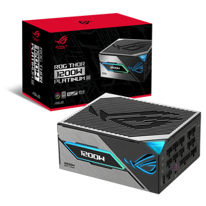 Fuente de Alimentación para PC THOR 1200W Platinum III 80+GOLD RGB para Juegos, con RGB, Nuevo Stock - Product Image 1