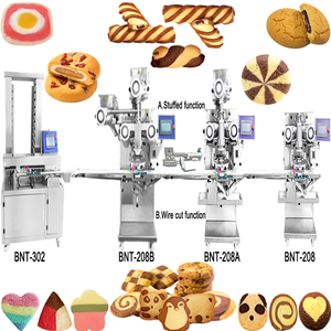 Thượng Hải bakenati BNT-208 tự động Cookie nạm Máy dây cắt <span class=keywords><strong>Biscuit</strong></span> Maker Cookie Máy làm - Product Image 2