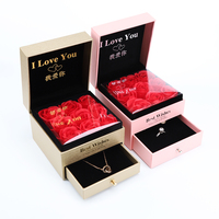 Boîte à fleurs en papier pour bijoux, emballage de luxe personnalisé, chapeau, cadeau