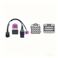Cables de Extensión Dedicados para la Serie OBDSTAR HD, Juego de 19 Piezas, Compatible con Lectura/Escritura para ECM, TCM y ECUs de Carrocería y Chasis para ECU MASTER