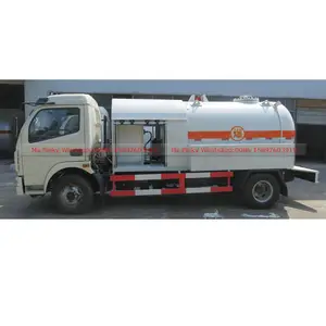 China Best Preis 5000 Liter LPG Citerne Tankwagen Mit Dispenser accouner Drucker