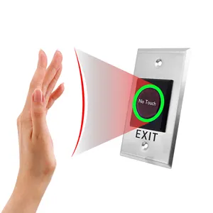 Touchless Deur Infrarood Sensor Exit Schakelaar Met Afstandsbediening Voor Toegangscontrole Systeem Poorten & Garage Openers