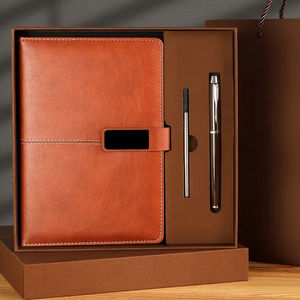 Juego de regalo ejecutivo de negocios con cuaderno liso A5 y paraguas de cierre abierto automático y Flash y bolígrafo de metal Combos Regalos de <span class=keywords><strong>Pormo</strong></span> - Product Image 5