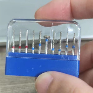 Manipolo Dentale ad Alta Velocità con Frese Diamantate, Turbina e Custodia in Cartone, Accessorio per Trapano Dentale CE <span class=keywords><strong>OEM</strong></span> - Product Image 3