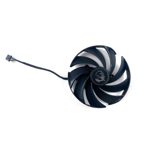 พัดลมระบายความร้อน95มม. 4PIN PLD10020B12H สำหรับ MSI RTX4060 4070 4080 4090 <span class=keywords><strong>4070TI</strong></span> 4080TI เกม - Product Image 3