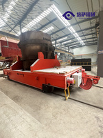 Chariot de transfert sur rail personnalisable de 30 tonnes pour la manutention de bobines d'acier et de bobines de câbles