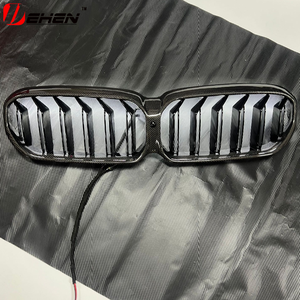 Parrillas de Carreras Luminosas LED para <span class=keywords><strong>BMW</strong></span> Serie 5 G30 <span class=keywords><strong>M5</strong></span> F90 2021 2022 <span class=keywords><strong>2023</strong></span> Reemplazo de Parrilla Delantera de Fibra de Carbono - Product Image 3