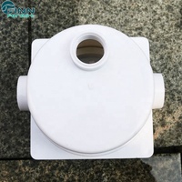 Boîte de jonction étanche en plastique Water Faery, indice de protection IP68, pour des connexions électriques sécurisées dans les installations de piscines
