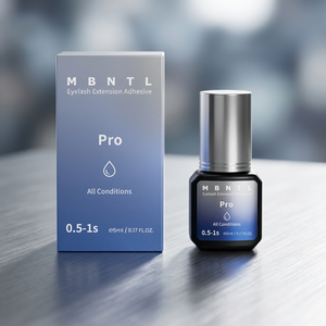 กาวต่อขนตา MBNTL Korean HQ ขนาด 5 มล. โมโนเมอร์จากญี่ปุ่น 99.8% แห้งเร็ว 0.5-1 วินาที กันน้ำ กันน้ำมัน ได้รับการรับรองมาตรฐาน ISO22716 - Product Image 1
