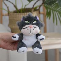 Nouvelle Peluche Chat Lucifer, Poupée Chat Maléfique Amusante, Porte-clés Pendentif, Breloque de Sac pour Couples, Mini Cadeau Original