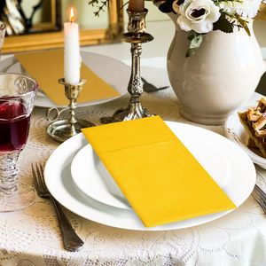 Couverts de poche <span class=keywords><strong>pré</strong></span>-pliés de qualité supérieure <span class=keywords><strong>serviettes</strong></span> en papier personnalisées <span class=keywords><strong>serviettes</strong></span> de cocktail en tissu sans poussière <span class=keywords><strong>serviettes</strong></span> de mariage - Product Image 5