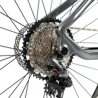 VTT électrique tout-terrain CYCTRAC EM8 avec cadre en carbone, conception à axe traversant Boost, groupe 12 vitesses, transmission centrale, pour adultes