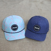 Casquettes de baseball et de golf pour hommes, design populaire, logo personnalisé en PVC, visière incurvée avec cordon, trous découpés au laser, imprimées, haute performance