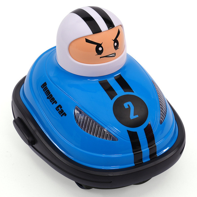 Cartoon Style Cross-Border 4-Channel Electric Remote Control Bumper Car Mini Kart Double Battle Drift 1080p HD Camera