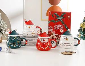 Tasse en céramique à succès pour la vente en gros, cadeau de Noël, tasse à café, tasse en céramique de Noël - Product Image 1