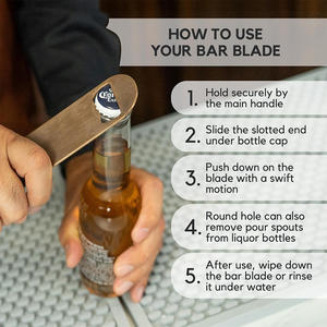 Ouvre-bouteille plat en acier inoxydable robuste personnalisé, style moderne, argent, fournitures pour barman, OEM/ODM disponible pour - Product Image 4
