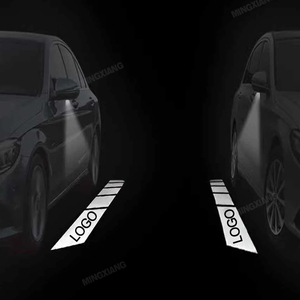 Đèn chiếu logo xe ô tô chất lượng cao, đèn phản chiếu hình bóng ma, đèn chào mừng cửa xe cho Benz AMG W176 W212 W221 W204 GLK GLA W205 - Product Image 4