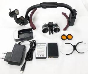 Tandheelkundige Loepen 5x/6x Met Licht Foshan Fabriek Tandheelkundige Loepen Met Dubbel Licht - Product Image 1