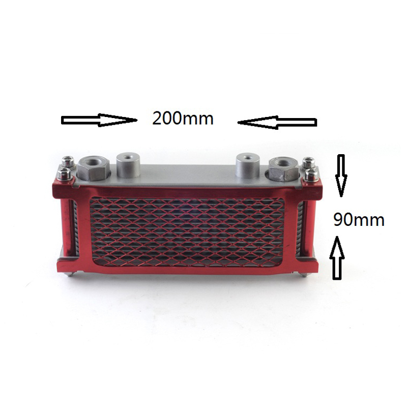 Motorcycle Engine Oil Cooler Upgrade Aluminum