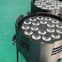Luz LED Par para Escenario 18 RGBW 4 en 1 de 10W, la Más Rentable, con Control DMX512 y Emisión Verde Azul para Discoteca, Música y Baile