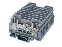 Borne de connexion à vis sur rail DIN CE UL RoHS pour chargeur de VE et unité d'alimentation d'automatisation industrielle