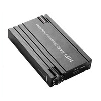 Amplificador de Auriculares HiFi BASS, Recargable, de Plástico, Ajustable, con Entrada y Salida AUX de 3.5mm, Control de Volumen