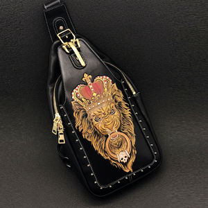 ייצור תיקי יד חדשים 2024 טלפון באיכות גבוהה עור טלפון חזה שק כף יד - Product Image 1