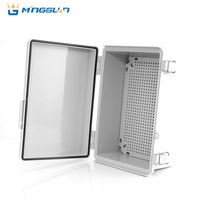 Boîtier de jonction électrique en plastique ABS PC, étanche IP67/IP68, avec presse-étoupe pour rail DIN, certifié CE ROHS, pour instruments électroniques