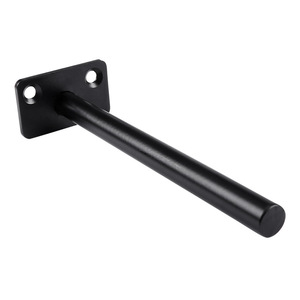 Haidibosi <b>Black</b> Concealed <b>Shelf</b> Support 12mm Round Wall Mounted <b>Bracket</b> Hidden Partition Fixed Floating <b>Bracket</b> - Product Image 5