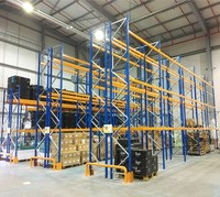 Support de stockage en métal de support de palette sélectif résistant avec la protection contre la corrosion pour le rayonnage d'entrepôt fourni par la Chine