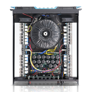 Amplificateur de puissance MG1000 Classe H 4*400W 8ohm, performance analogique, audio professionnel, métal - Product Image 3