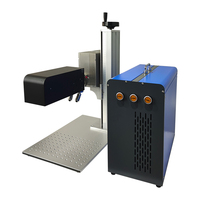 Sistema de Marcado Láser UV Galvo 3D Industrial CKMACHINE de 30W JPT, Marcado de Precisión en Vidrio Curvo, Cerámica e Instrumentos, Nuevo Formato DXF