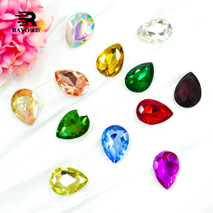 แก้วคริสตัลพลอยเทียมพลอยเทียมแบบไม่ใช้ความร้อนสำหรับงานเทศกาล - Product Image 2