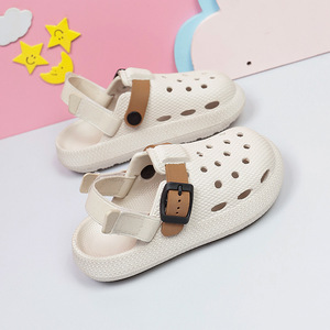 Nouvelles sandales d'été Croc pour femmes et hommes, en EVA, à semelle épaisse, souples, confortables, à bout fermé, antidérapantes, pour la maison - Product Image 6
