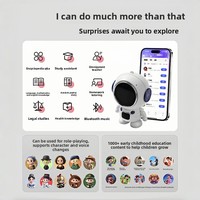 Assistant vocal IA, jouet de dialogue intelligent, mini robot de bureau, WiFi, tactile, gyroscope, réveil, compagnie, éducatif