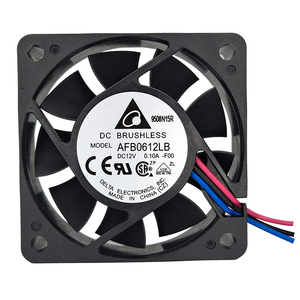 Ventilateur axial Delta AFB0612LB-F00 12 volts personnalisable 3000 tr/min 0,1 A 60*60*15 mm à roulement à billes autoportant <span class=keywords><strong>en</strong></span> plastique 24dBA 1 an - Product Image 3