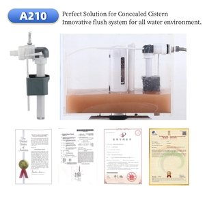 Núca N5101 Chất Lượng Cao Giấu Tank Phòng Tắm Bền Giấu Cơ Khí Xả Nước Hệ Thống Tường Treo Nhà Vệ Sinh - Product Image 6