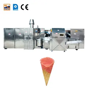Machine de torréfaction de cône automatique d'usine de Guangzhou/Machine de cuisson de cône de sucre